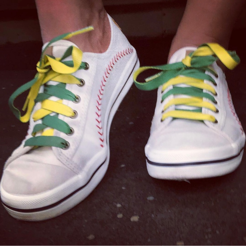 Keds Womens Kickstart Pennant Cream ⚾️